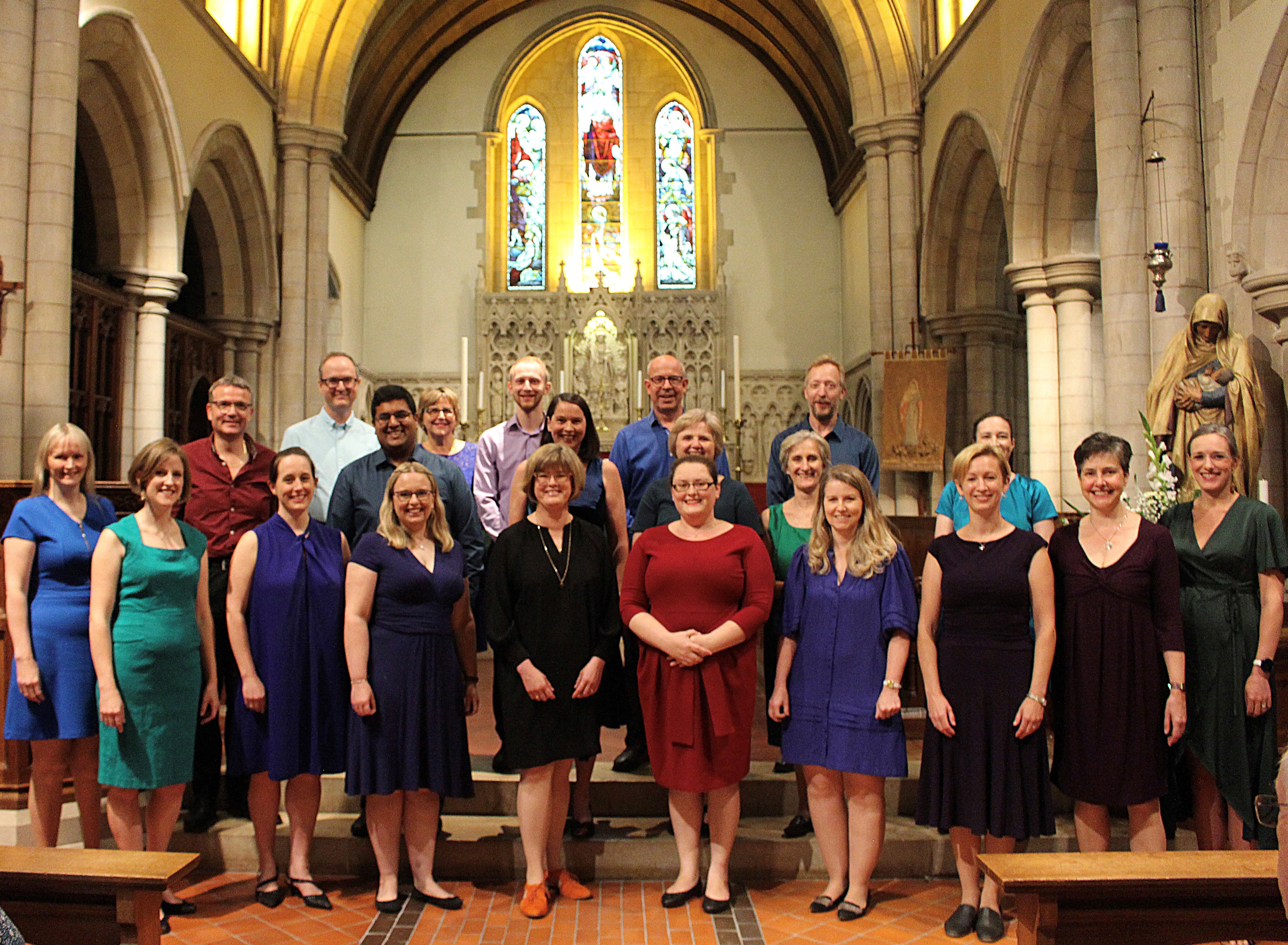 Mosaic Chamber Choir performing at All Saint’s Church Woodham